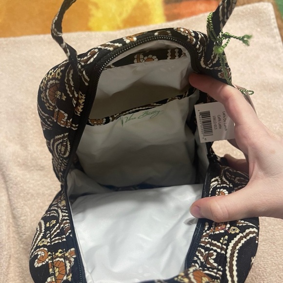 NWT Vera Bradley Caffe Latte Lunch Box Retired pattern - Picture 5 of 8